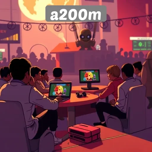 a200m dan Komunitas Game yang Berkembang Pesat